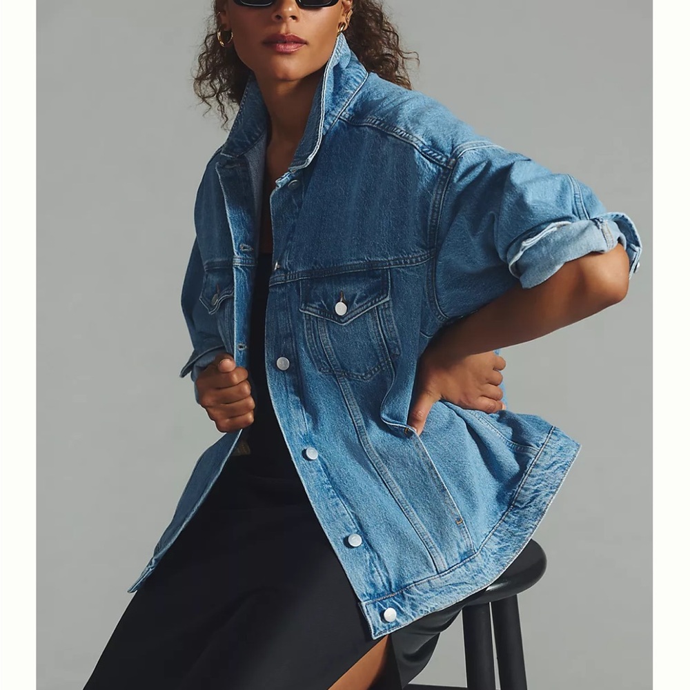 Pilcro Light Blue Denim Jacket